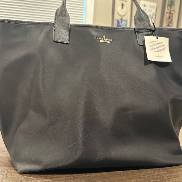 Kate Spade Black Brynne Baby Bag